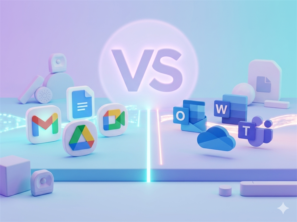 Google Workspace vs Microsoft 365: quale scegliere?